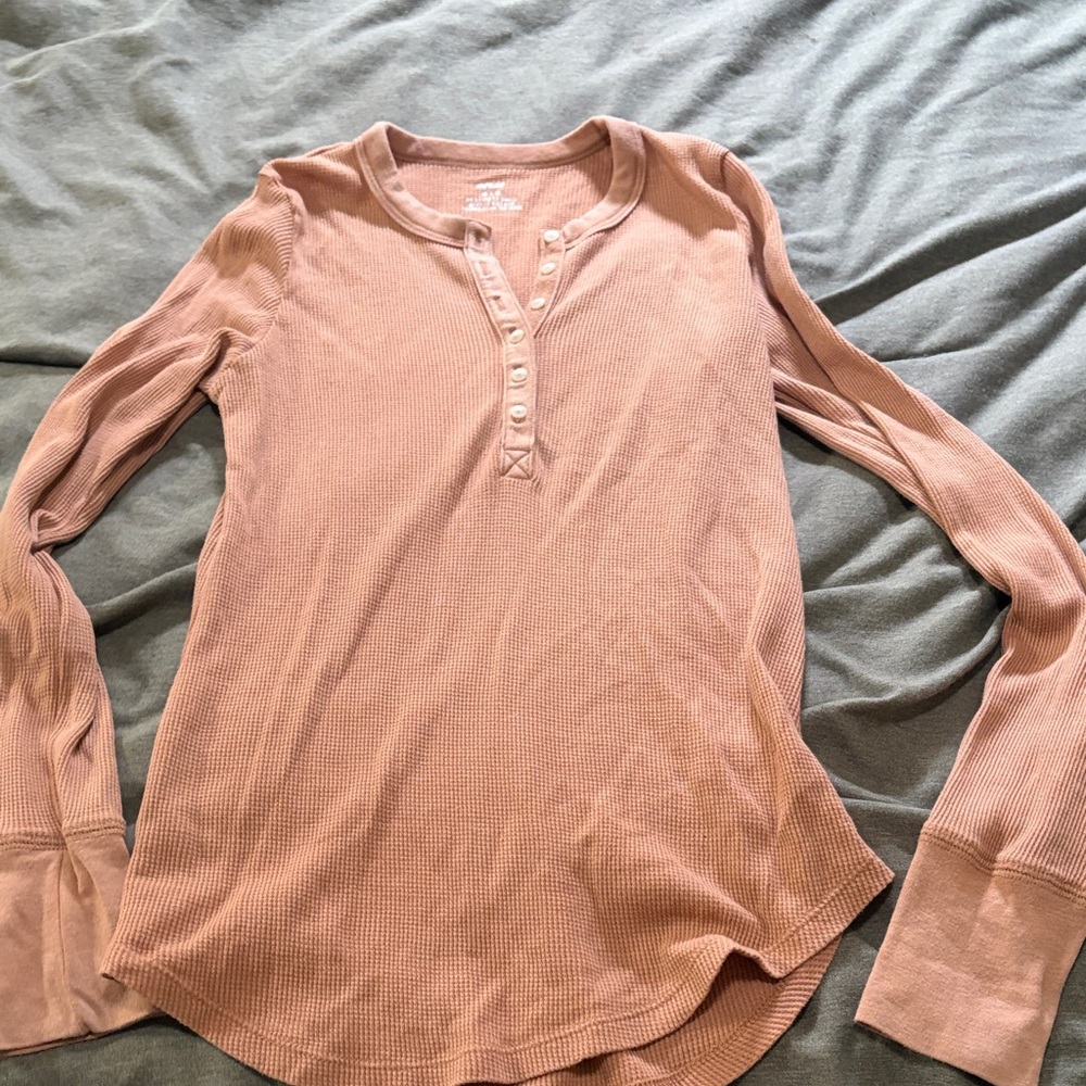 Aerie waffle thermal 
Size M
